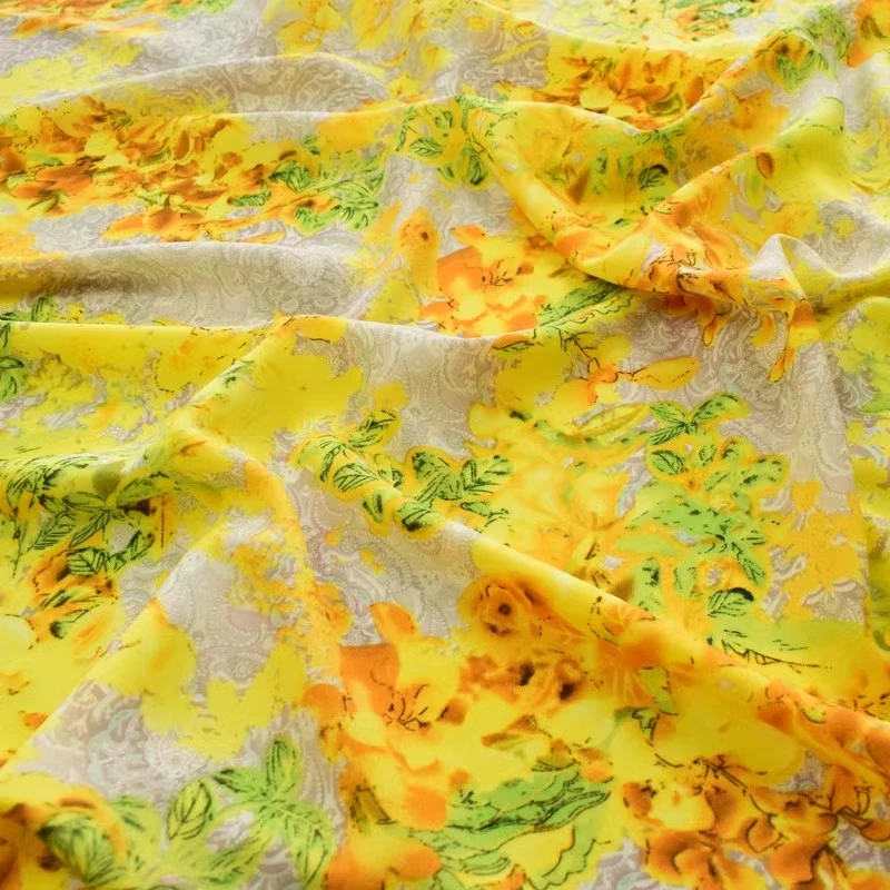 100D Soft Semi-sheer Chiffon Fabric by the Yard